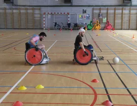 Handinamique - Action de sensibilisation