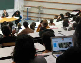 Amphithéâtre étudiants