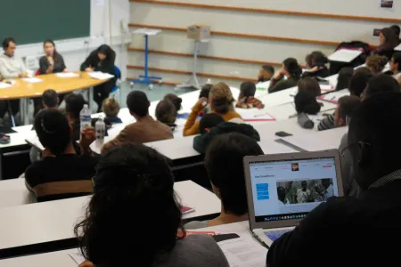 Amphithéâtre étudiants