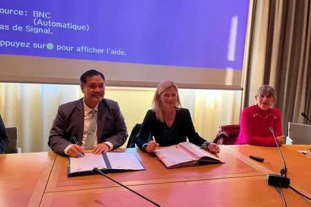 Signature of cooperation agreements with Thailand