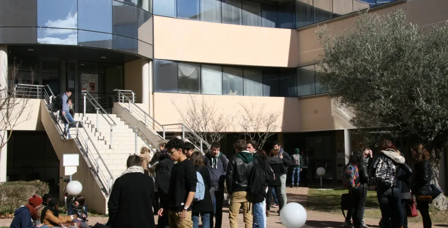 Students in the heart of Montpellier SupAgro