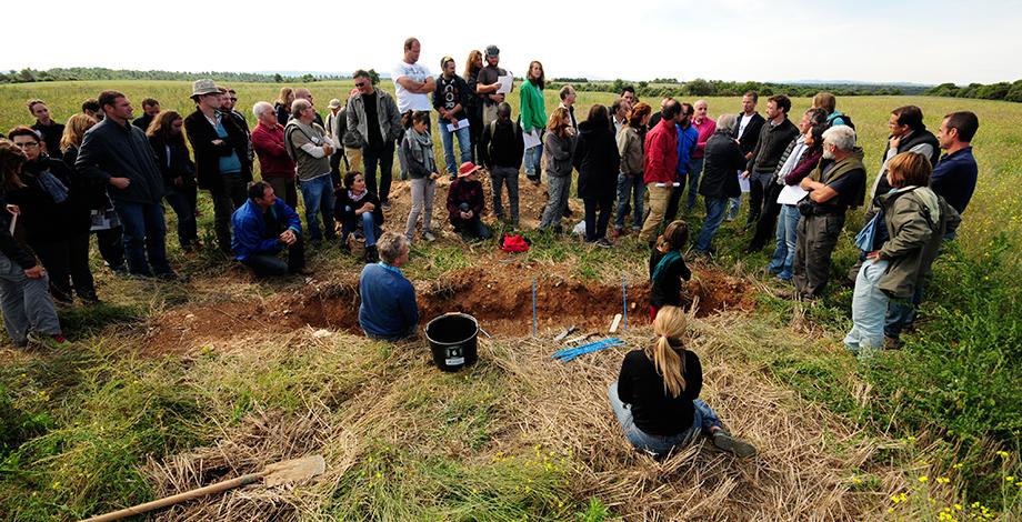 Training by and for the integration of knowledge: students of the Master AgroDesign in the field on the Valensole plateau (France)