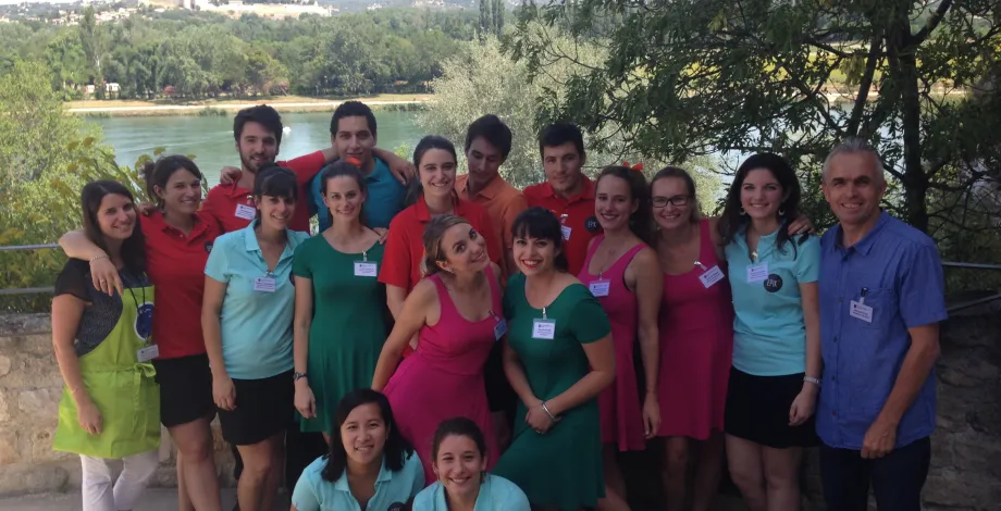 Engineering students in the Agromanagers and Agri-Food and Agro-Industry options participating in the ECOTROPHELIA competition