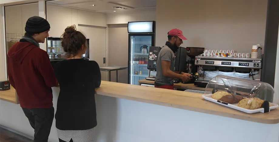 La caravane, Espace snacking