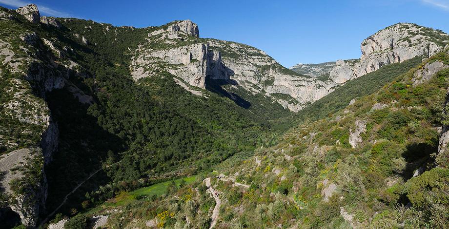Gorges de l'Hérault, a classified site