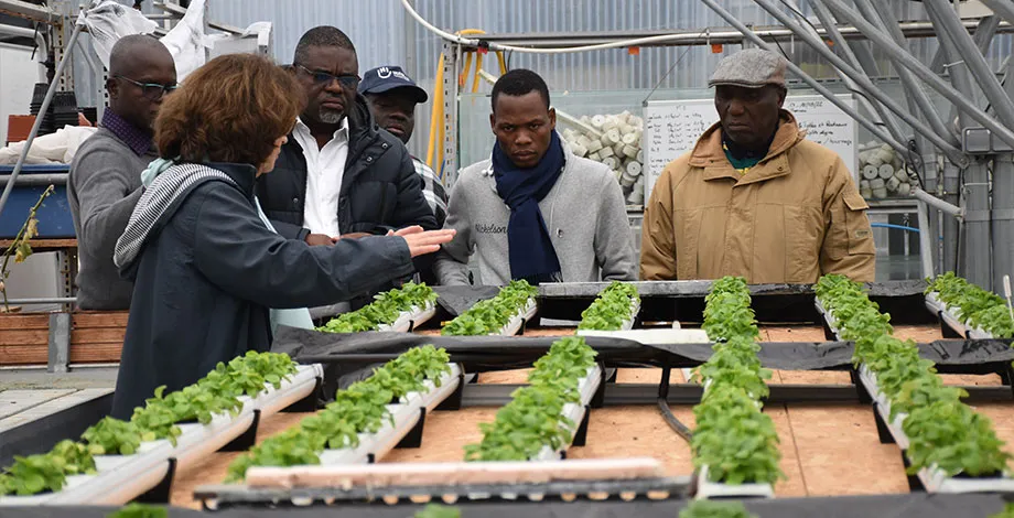 A Beninese delegation study trip to La Canourgue Secondary School (France), November 2022