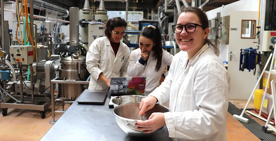 Implementation of trials at the Cirad Hall for new product creation projects